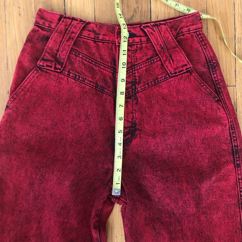 Vintage 1980’s Wrangler Acid Washed Western Jeans - Picture 7 of 10